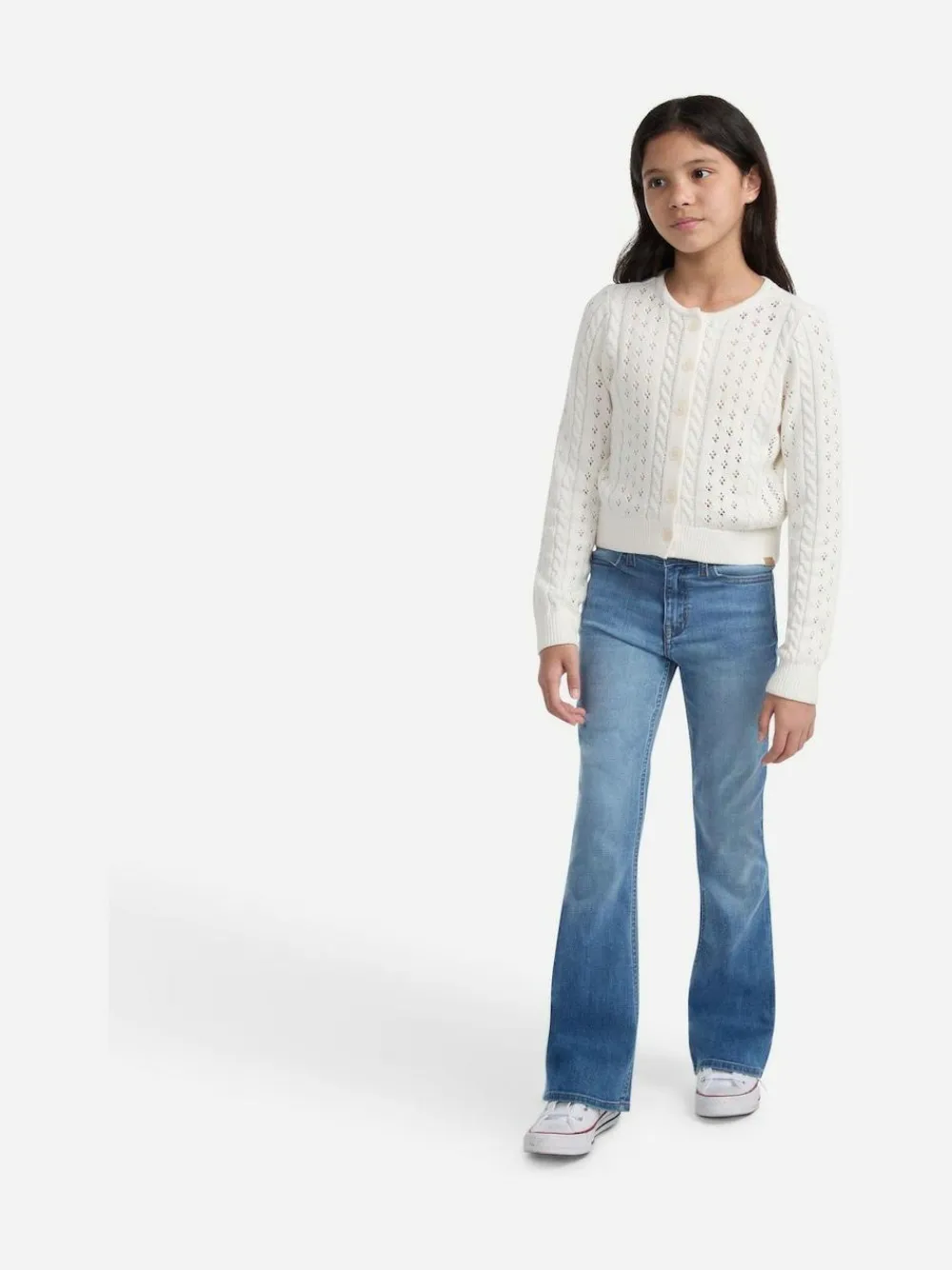 Online Abercrombie & Fitch Blue High Rise Flare Jeans