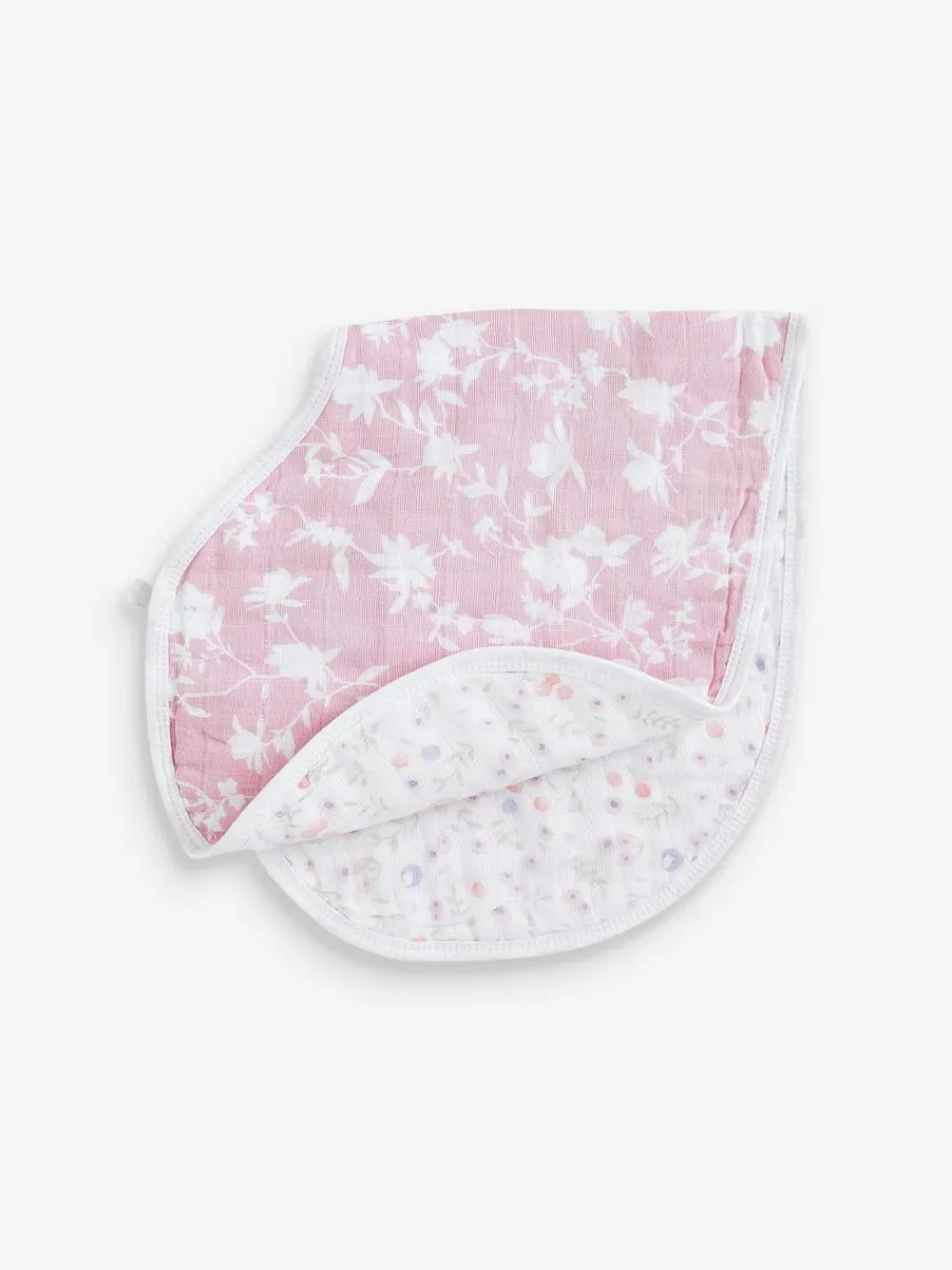 Aden + Anais Natural 100% Cotton Muslin Ma Fleur Burpy Bibs 2 Pack^ Bibs