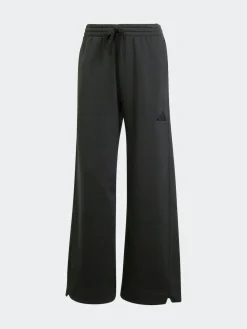 Outlet adidas ALL SZN Fleece Loose Wide Leg Trousers Black