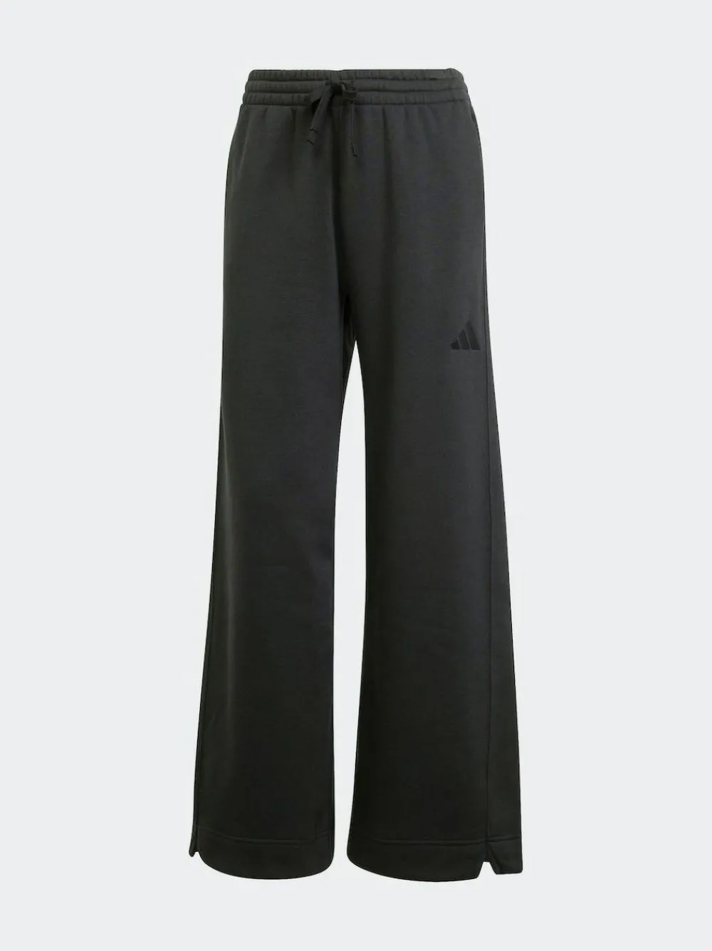 Outlet adidas ALL SZN Fleece Loose Wide Leg Trousers Black