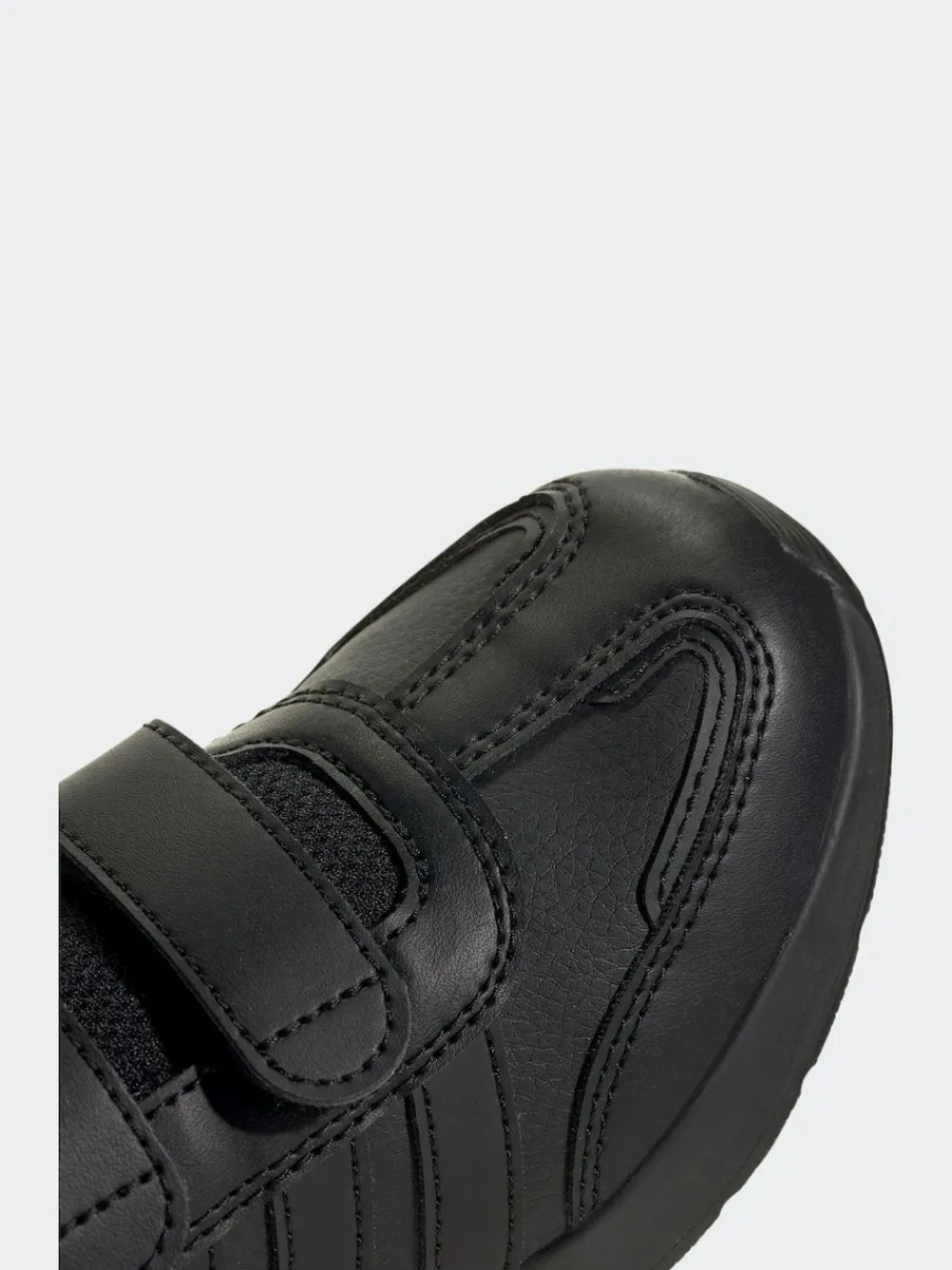 adidas Black Chrome Tensaur Switch Hook and Loop Kids Trainers^BOY School Shoes|Boys Shoes