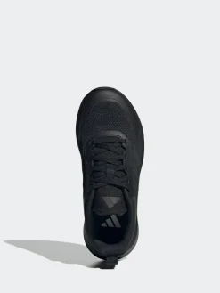 adidas Fortarun 4.0 Lace Junior Trainers Black