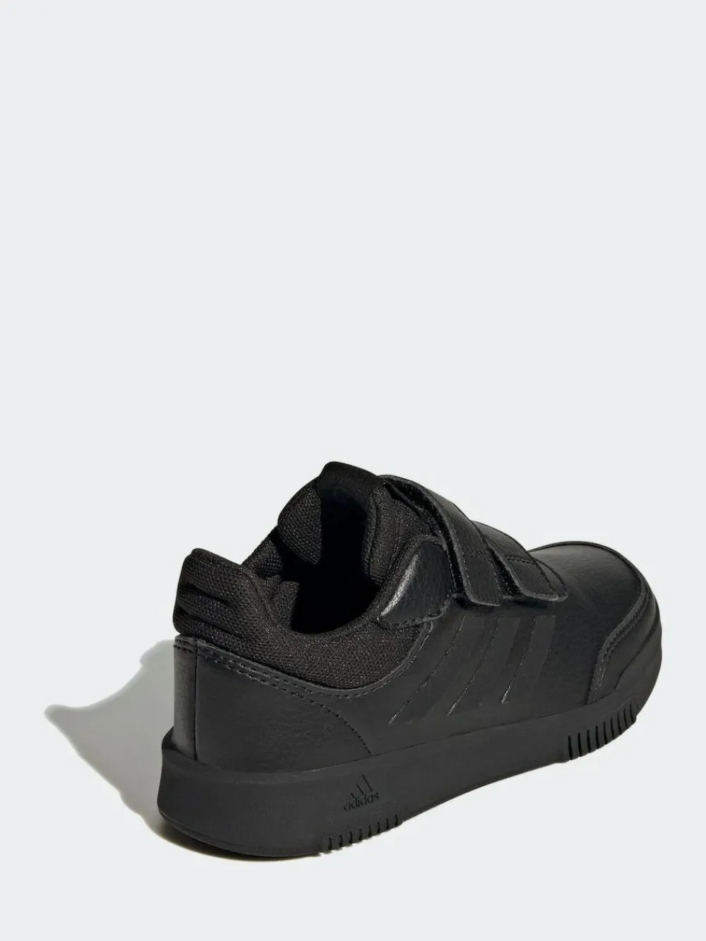 adidas Black Hook and Loop Tensaur Kids Trainers^BOY Sneakers|Sneakers