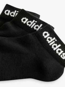 adidas Linear Ankle Cushioned Socks 3 Pack^Women Socks & Tights