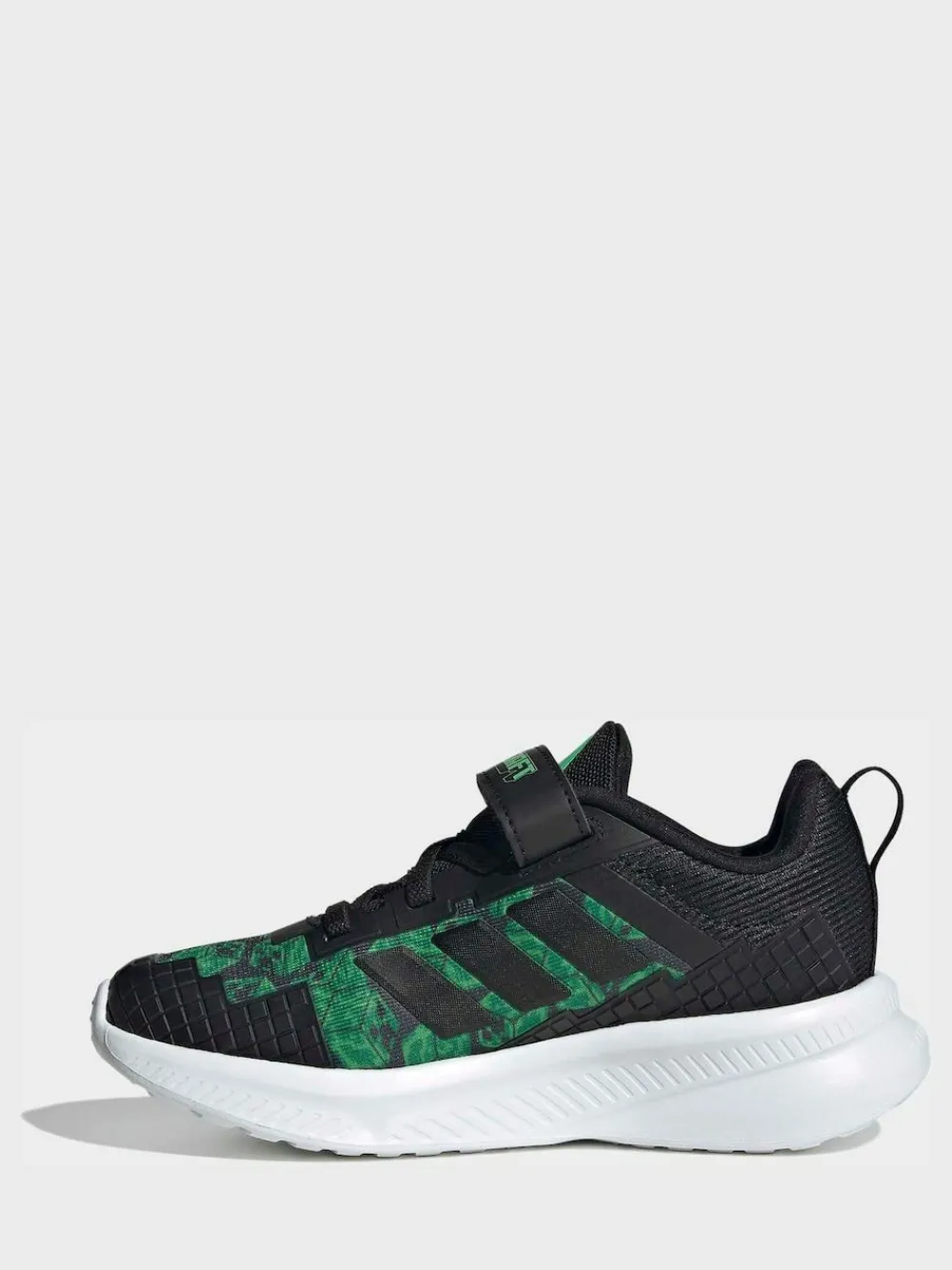 Discount adidas Minecraft Forarun 4.0 Kids Trainers Black