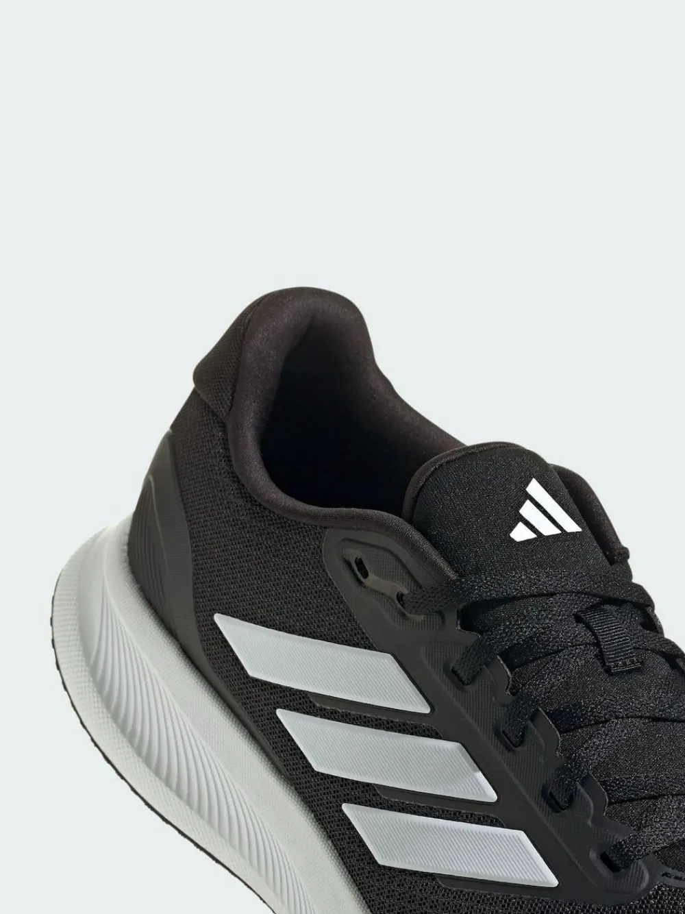 adidas Black Runfalcon 5 Wide Running Shoes^ Sneakers