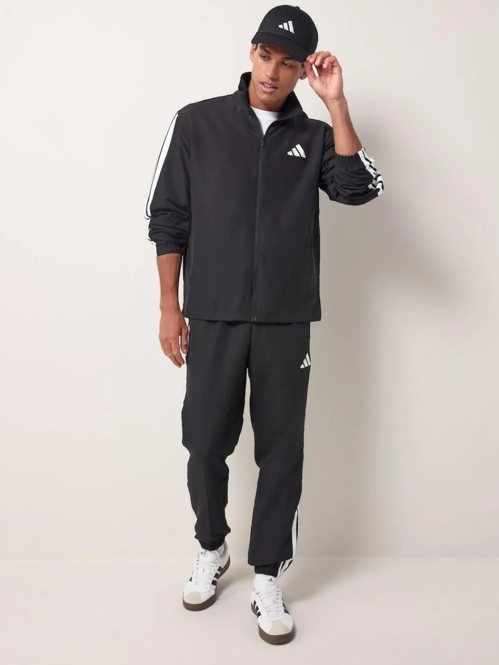 adidas Sportswear Basic 3-Stripes Woven Tracksuit^ Sweatshirts & Hoodies|Sweatshirts & Hoodies