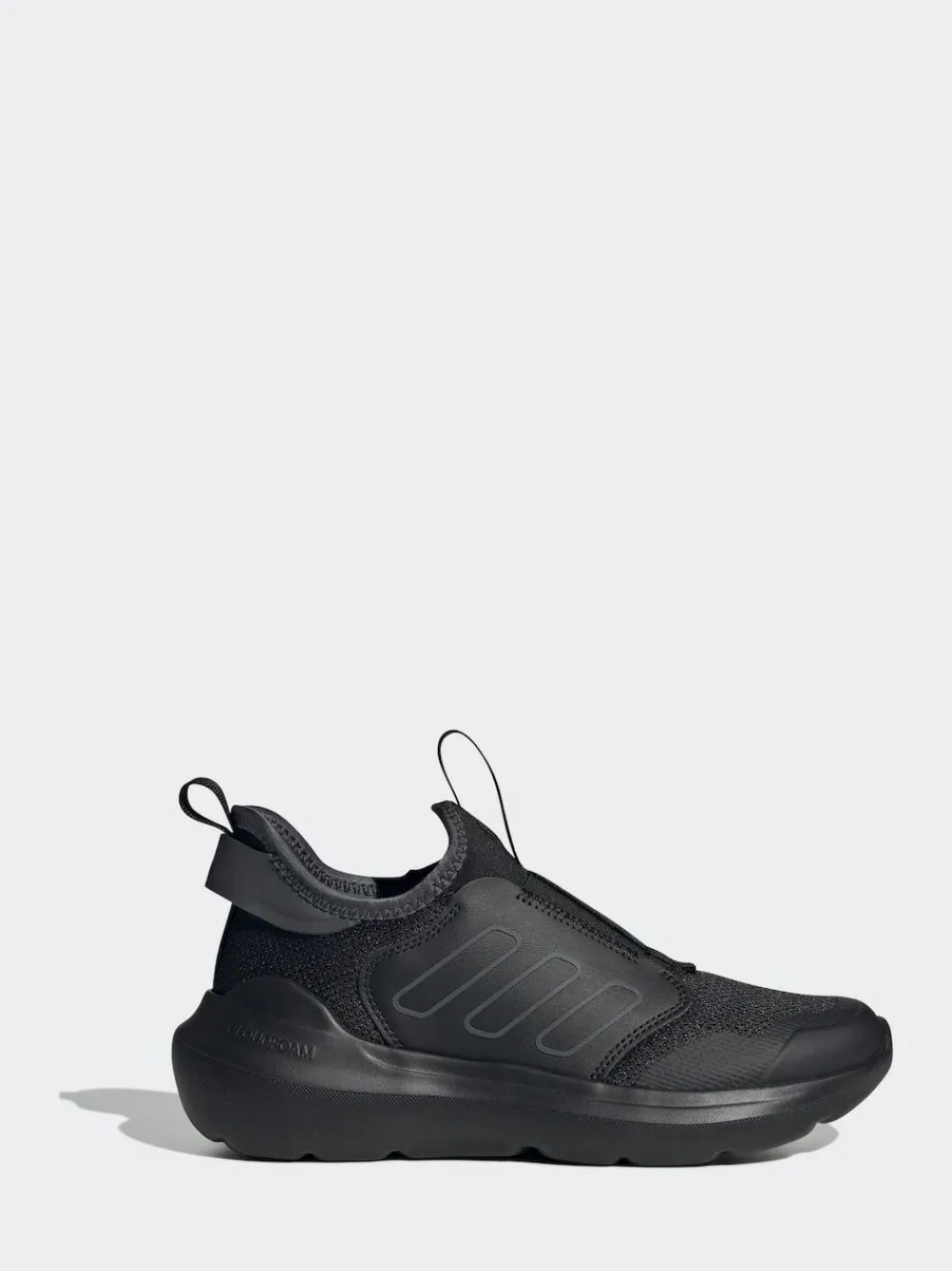 adidas Black Tensaur Comfort Slip On Junior Trainers^BOY Boots|Sneakers