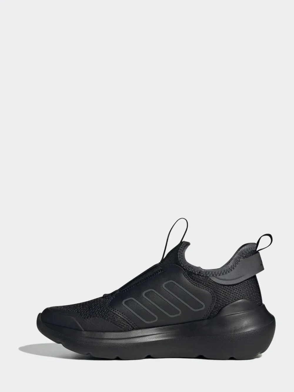adidas Black Tensaur Comfort Slip On Junior Trainers^BOY Boots|Sneakers