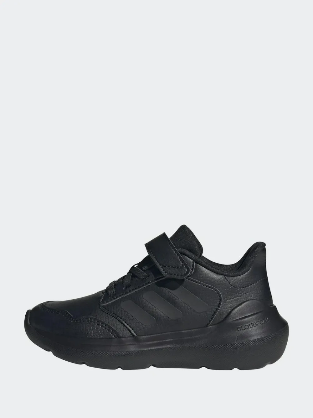 adidas Black Tensaur Run 3.0 Hook and Loop Kids Trainers^BOY School Shoes|Boys Shoes
