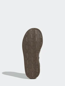 Clearance adidas VL Court 3.0 Kids Trainers Black/Tan