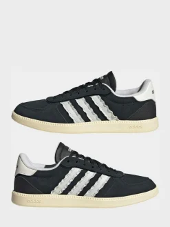 adidas Black/White Breaknet Sleek Trainers^Women Sneakers