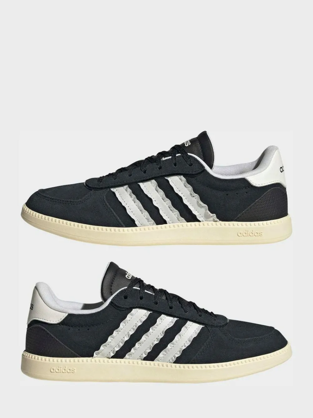 adidas Black/White Breaknet Sleek Trainers^Women Sneakers