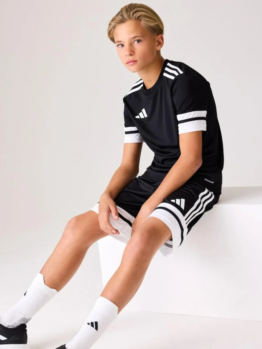 Hot adidas Black/White Squadra 25 Kids Shorts