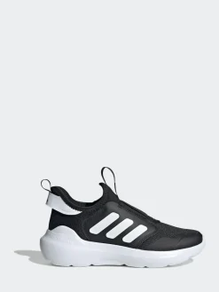 adidas Black/White Tensaur Comfort Slip On Junior Trainers^BOY Sneakers|Sneakers