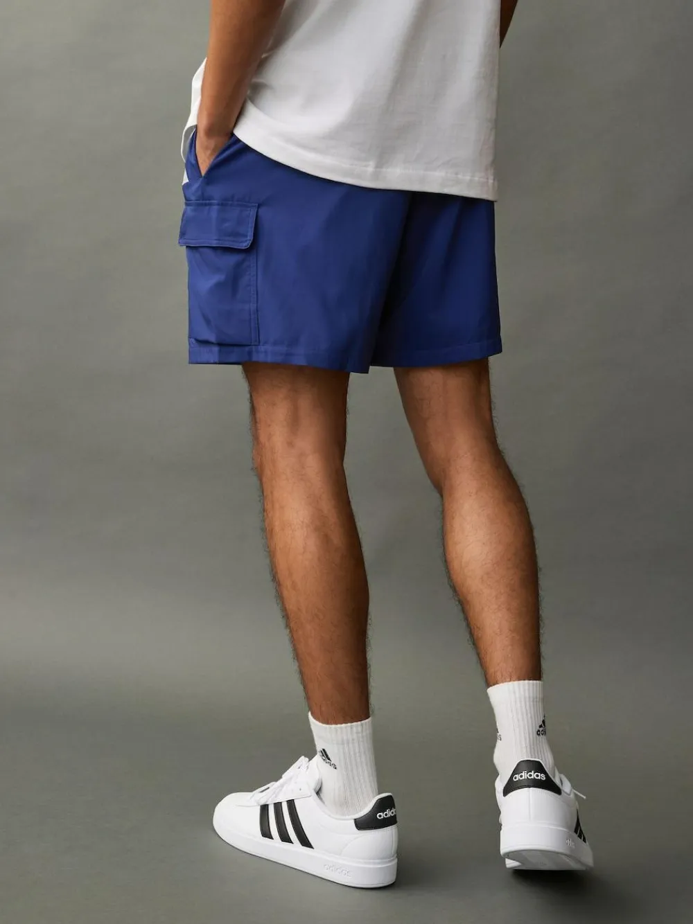 Best adidas Small Essentials Logo Cargo Chelsea Shorts Blue