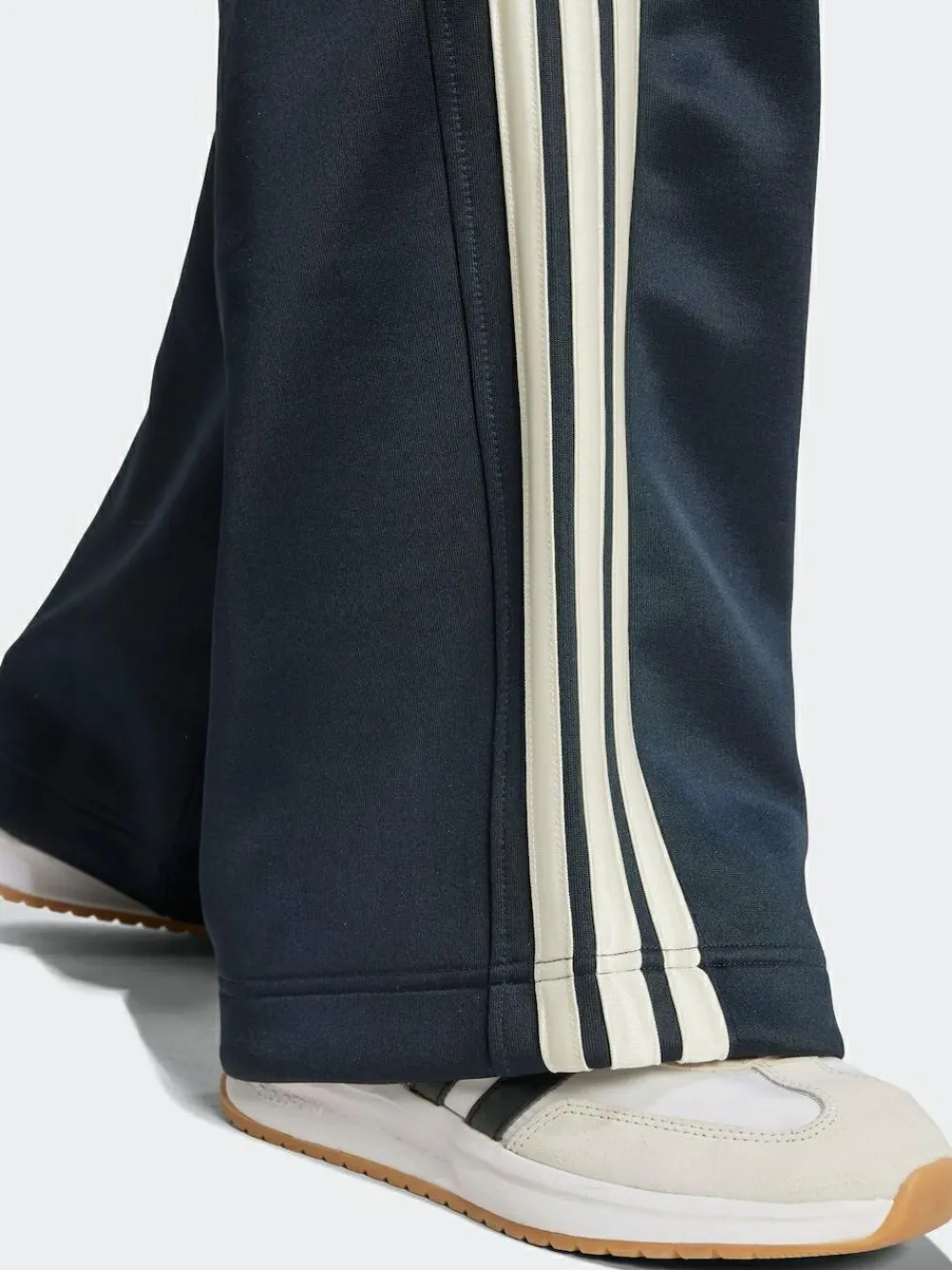 adidas Blue Stadium Loose Fit 3-Stripes Trackpant Trousers^Women Pants|Sportswear