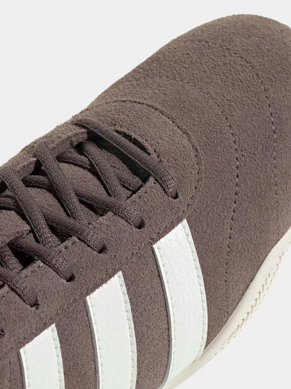 adidas Brown/White Grand Court Lo Trainers^Women Sneakers