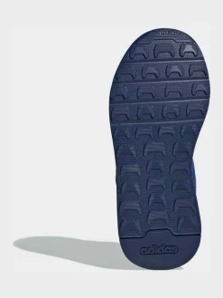 adidas Dark Blue Tensaur Switch Hook and Loop Kids Trainers^BOY Sneakers