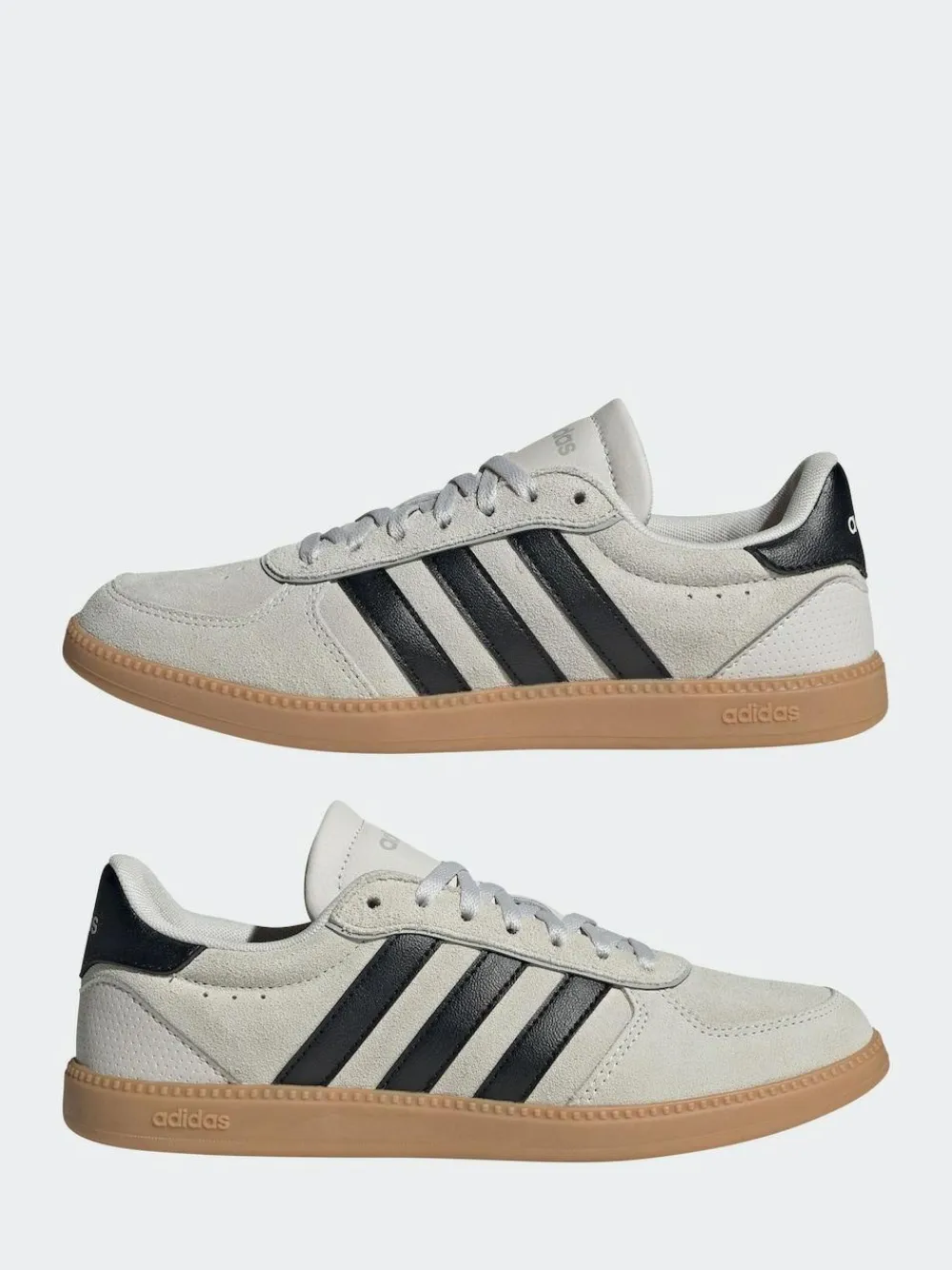 adidas Grey / Black Breaknet Sleek Trainers^Women Sneakers|Sportswear