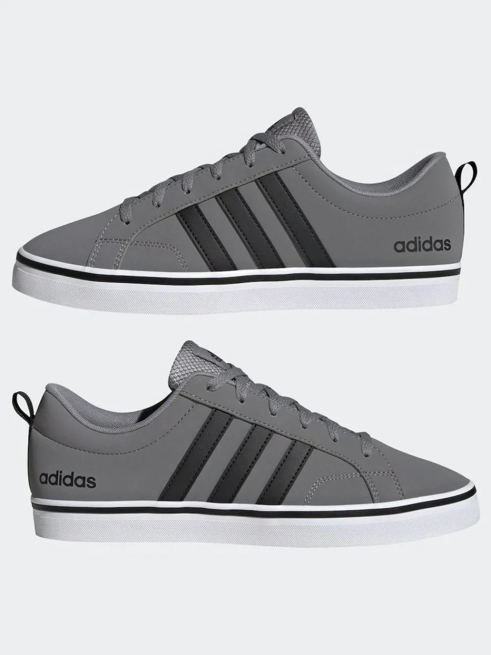 adidas Grey/Black VS Pace Trainers^ Sneakers