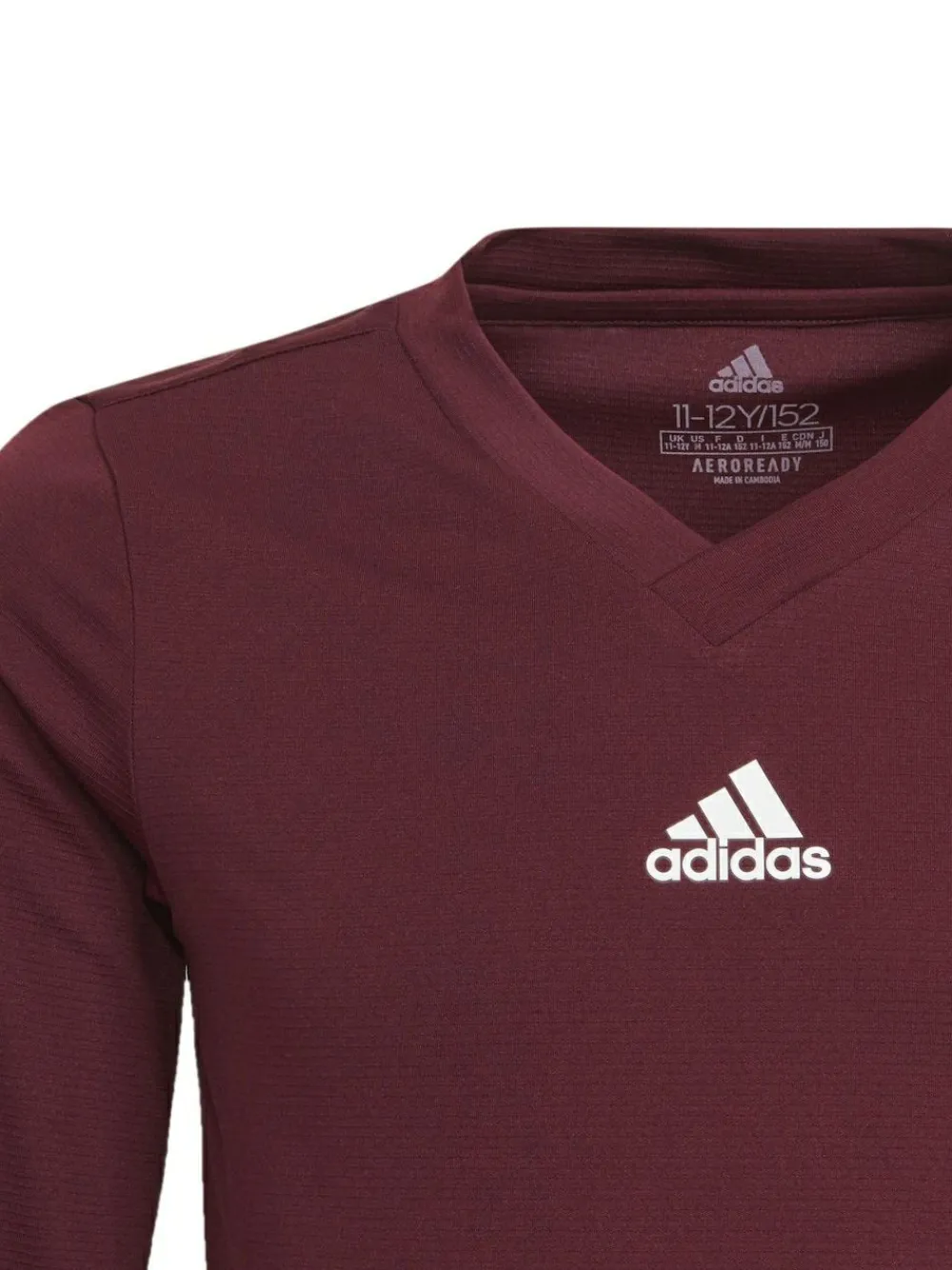 adidas Maroon Red Team Base T-Shirt^BOY Underwear|Thermals
