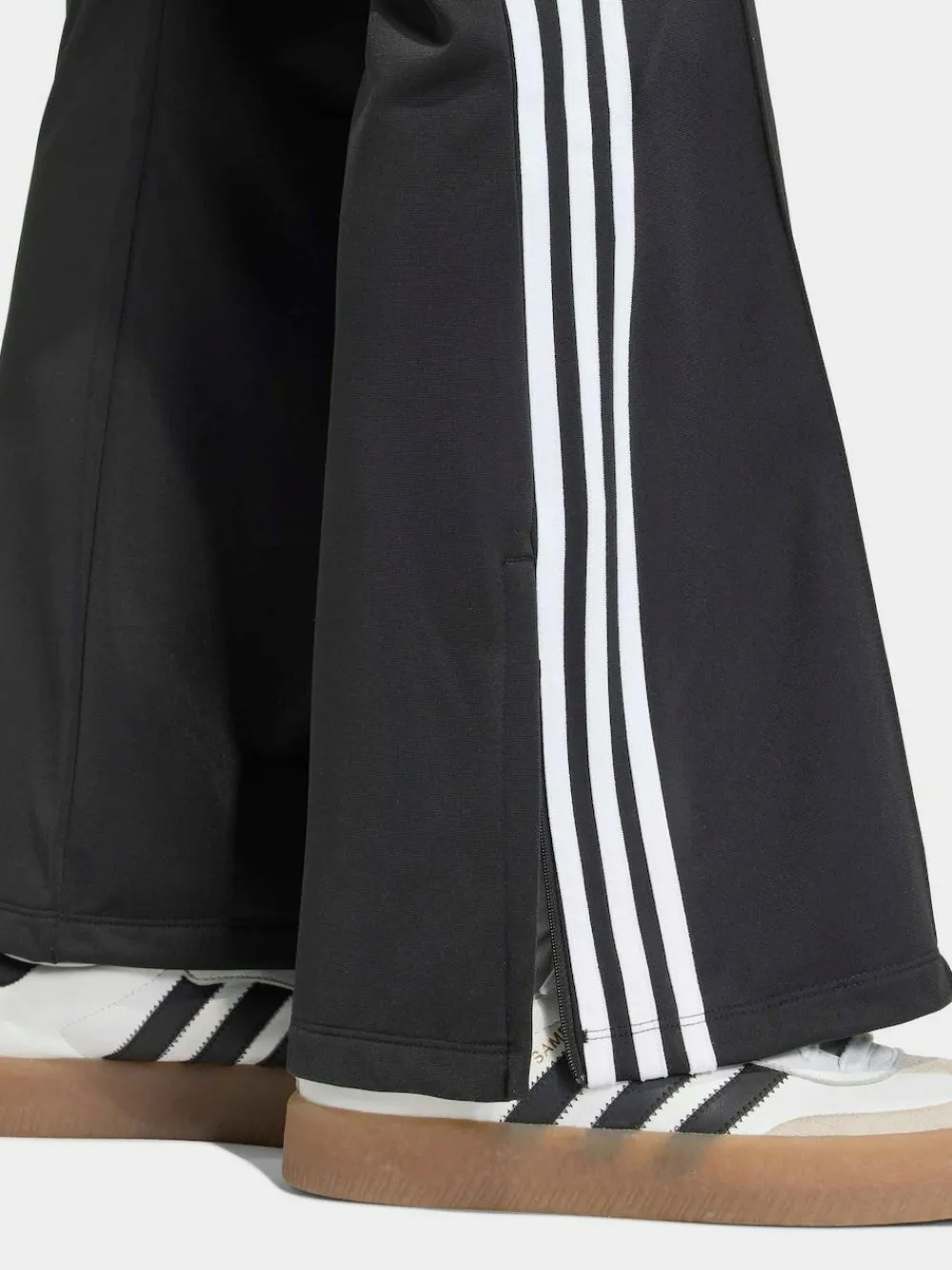 Hot adidas originals BB Firebird Trackpant Flare Trousers Black