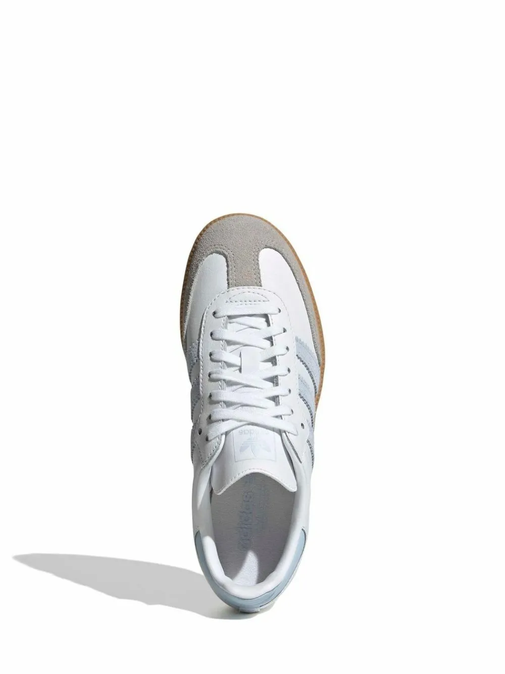 Hot adidas originals Samba OG Junior Trainers White/Grey/Pale Blue