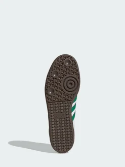 adidas originals Samba Trainers White/Green