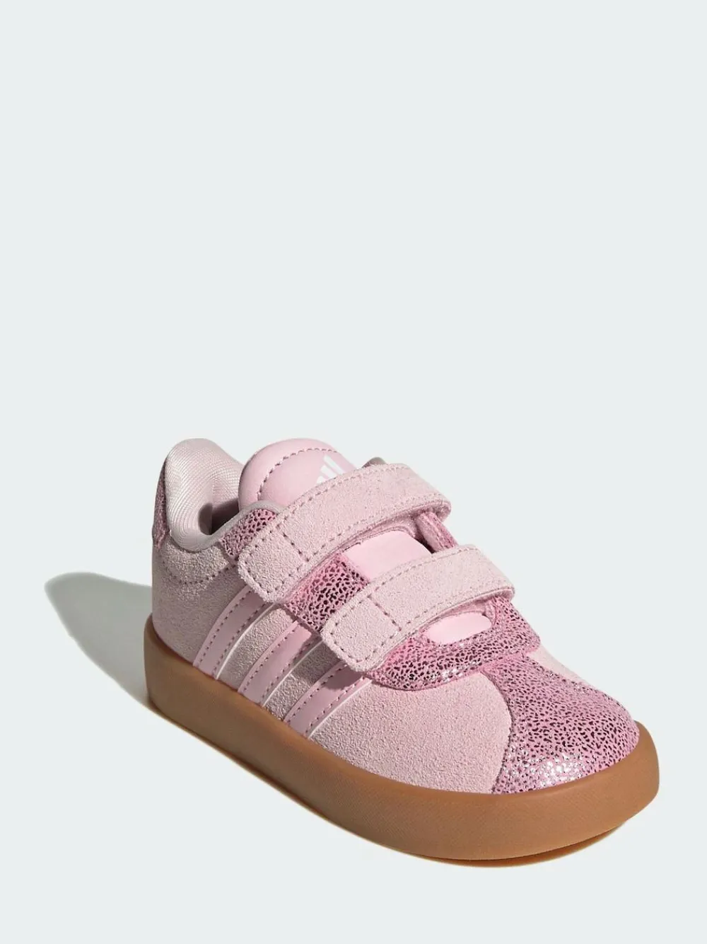 adidas VL Court 3.0 Hook and Loop Kids Trainers^BOY Sneakers|Sneakers