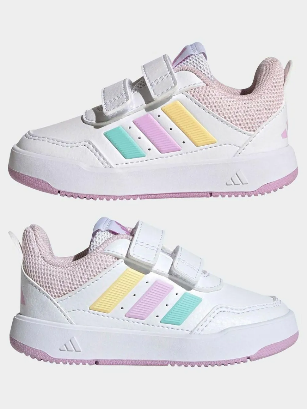 adidas White/Multi Tensaur Sport 3.0 Infant Trainers^BOY Sneakers|Sneakers