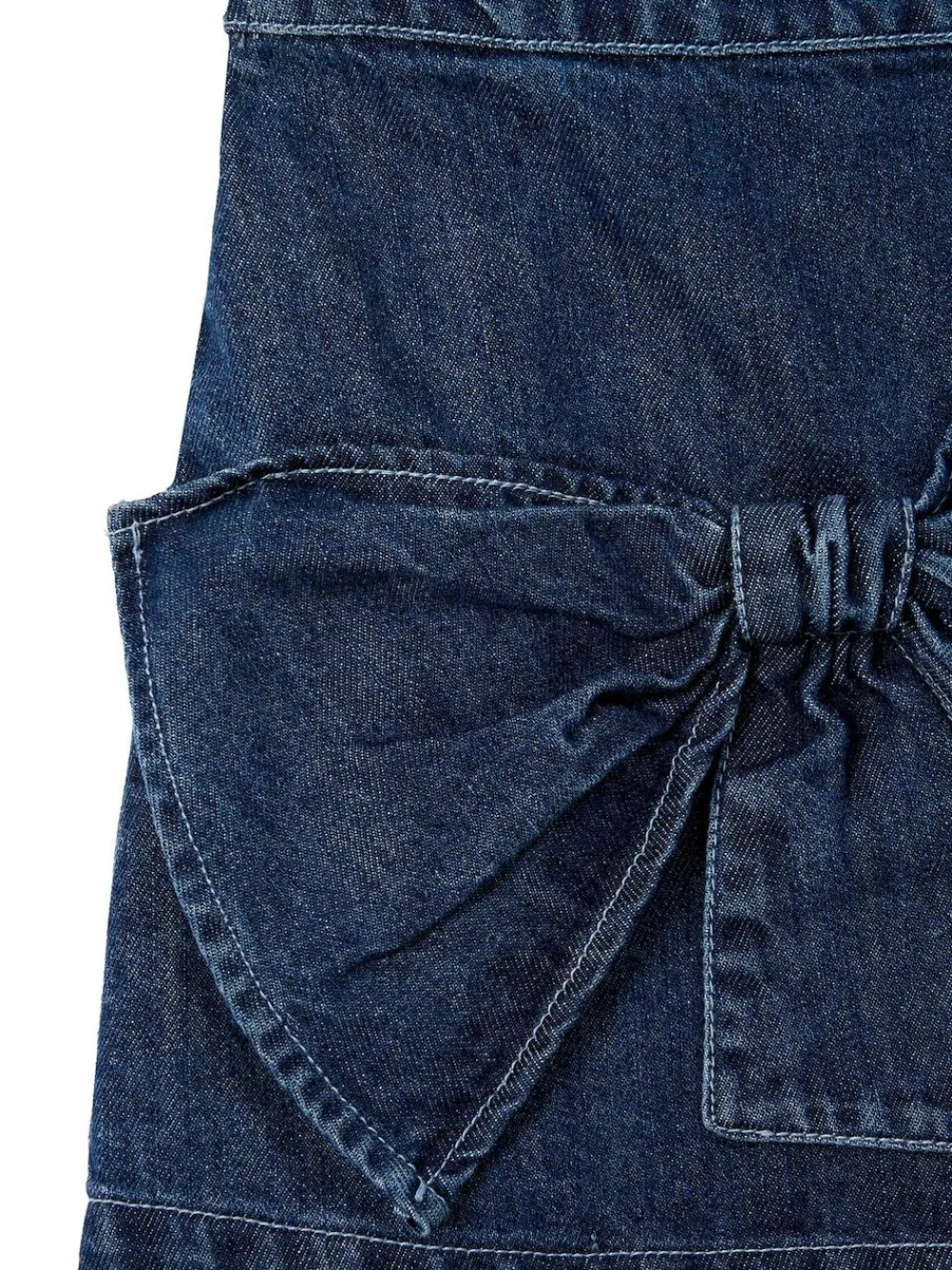 Angel & Rocket Blue Casey Denim Bow Aline Skirt^ Shorts & Skirts
