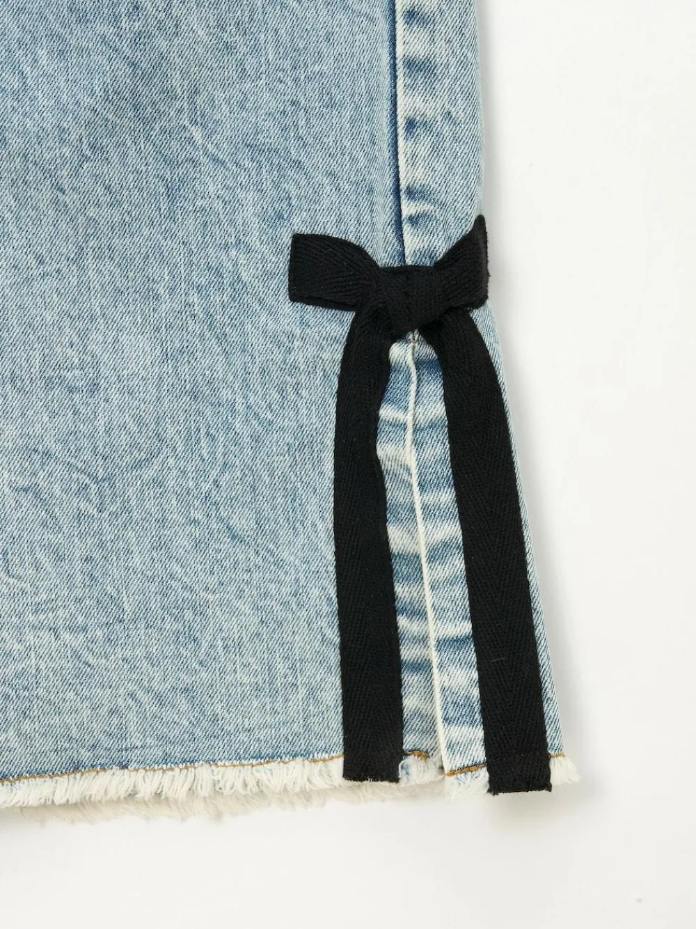 Outlet Angel & Rocket Blue Lena Bow Detail Straight Leg Jeans