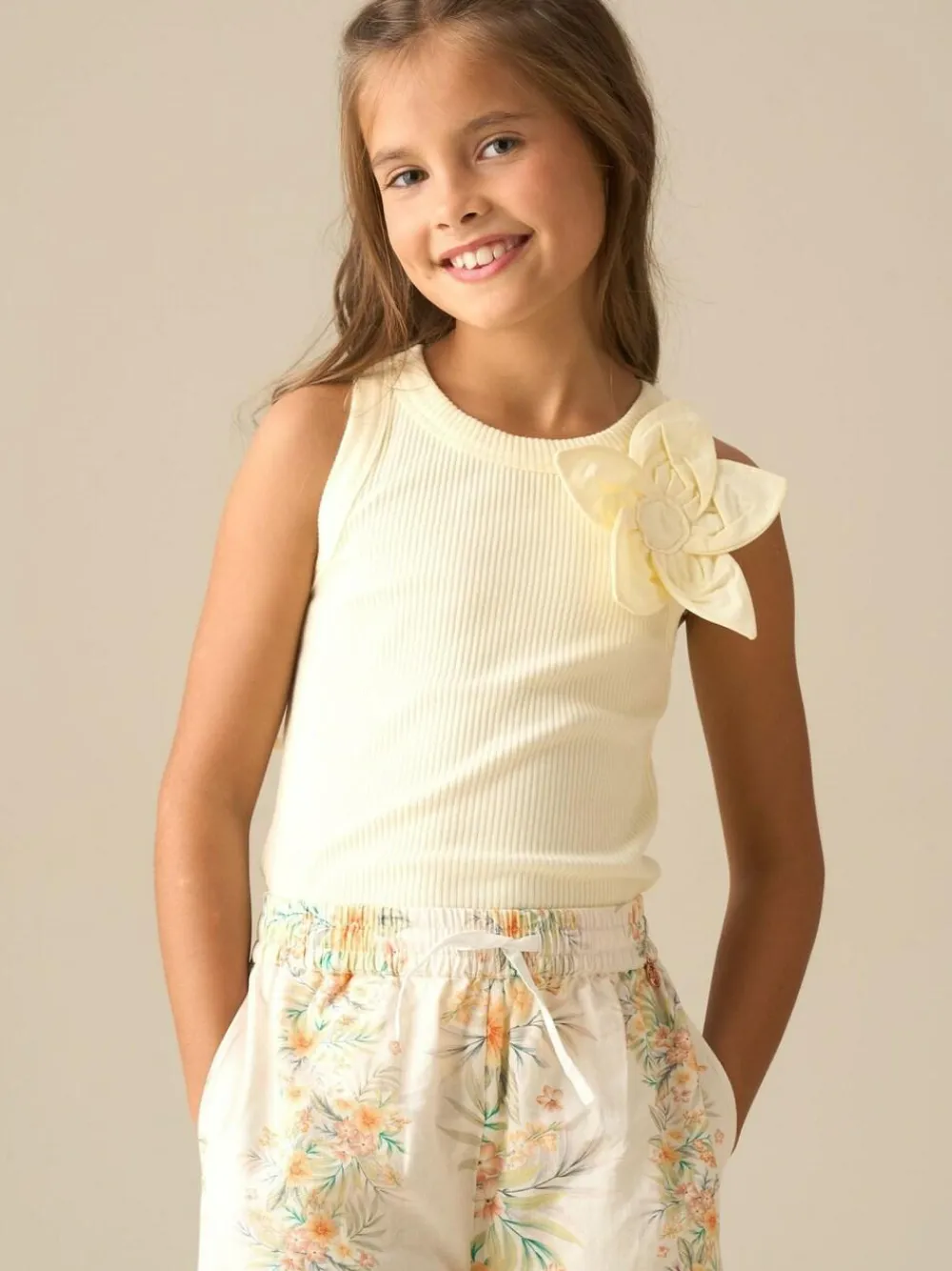 Angel & Rocket Jess Flower Corsage Vest^ Underwear|Vests
