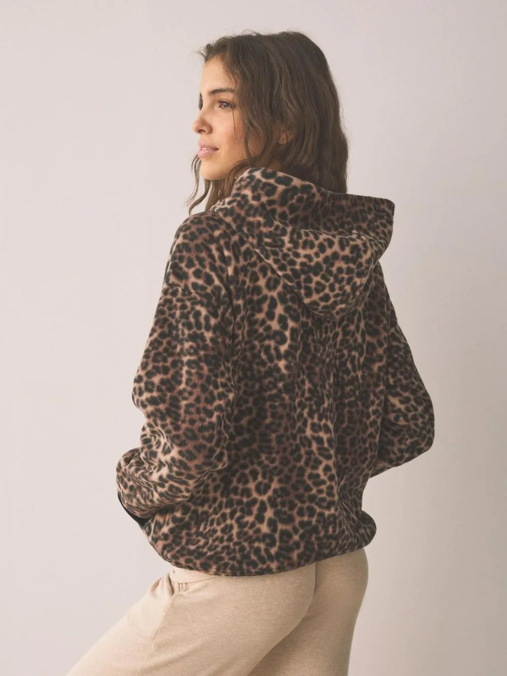 Next Half Zip Borg Fleece^Women Loungewear|Hoodies & Sweatshirts