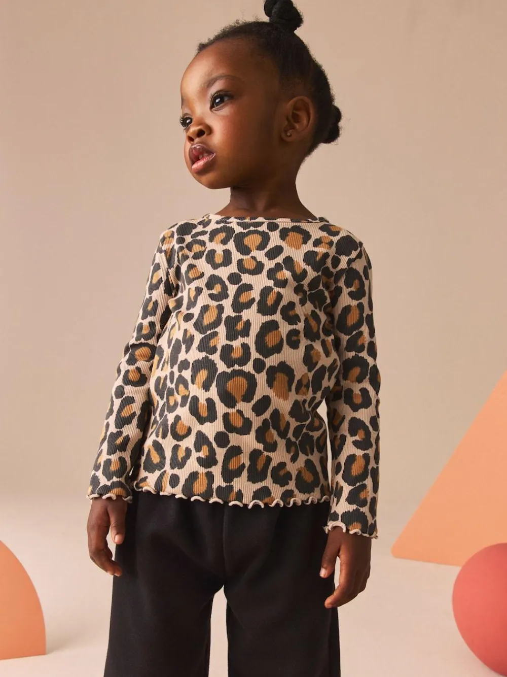 Next Cotton Rich Long Sleeve Rib T-Shirt (3mths-7yrs)^ T-Shirts