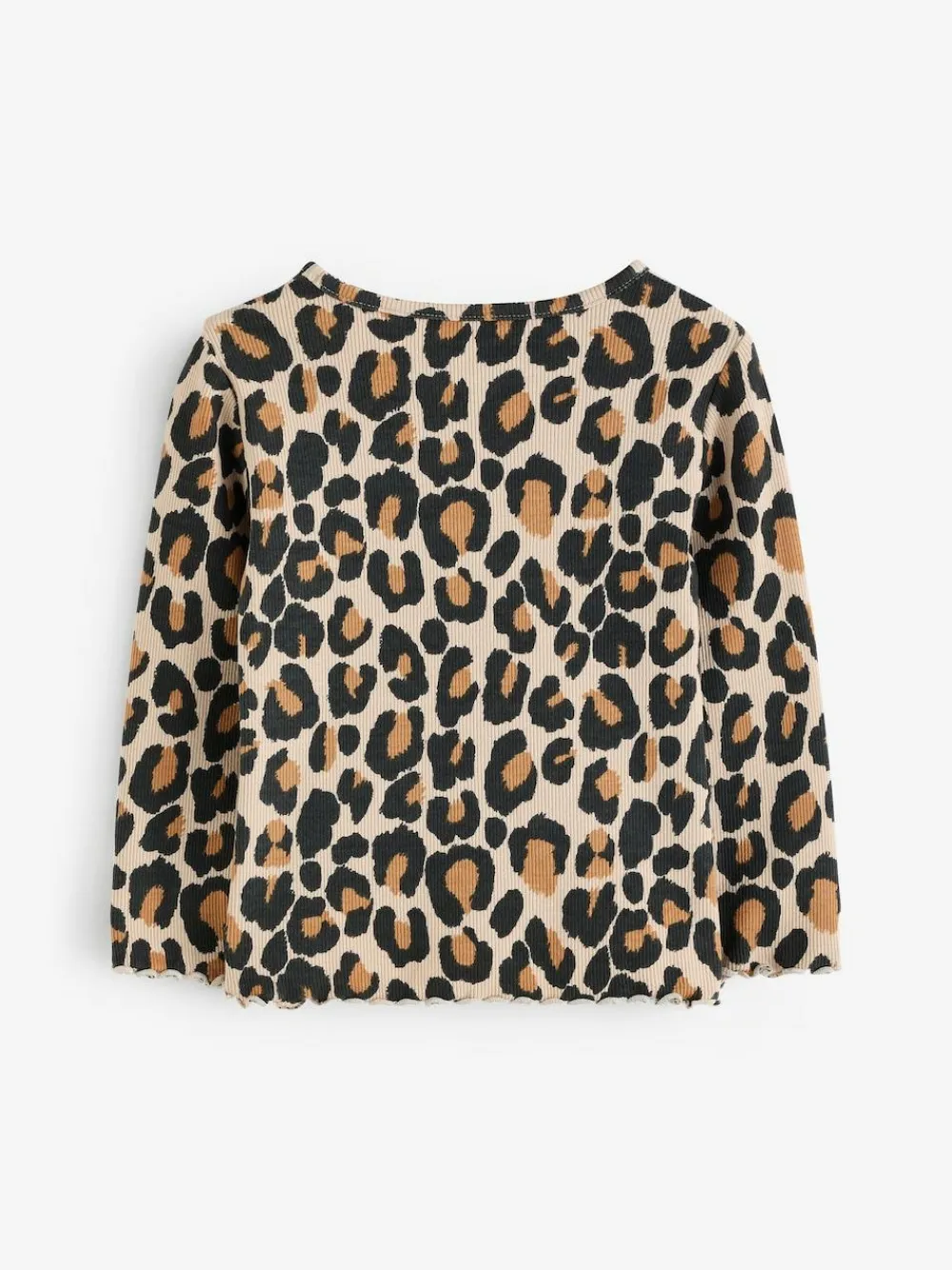 Next Cotton Rich Long Sleeve Rib T-Shirt (3mths-7yrs)^ T-Shirts