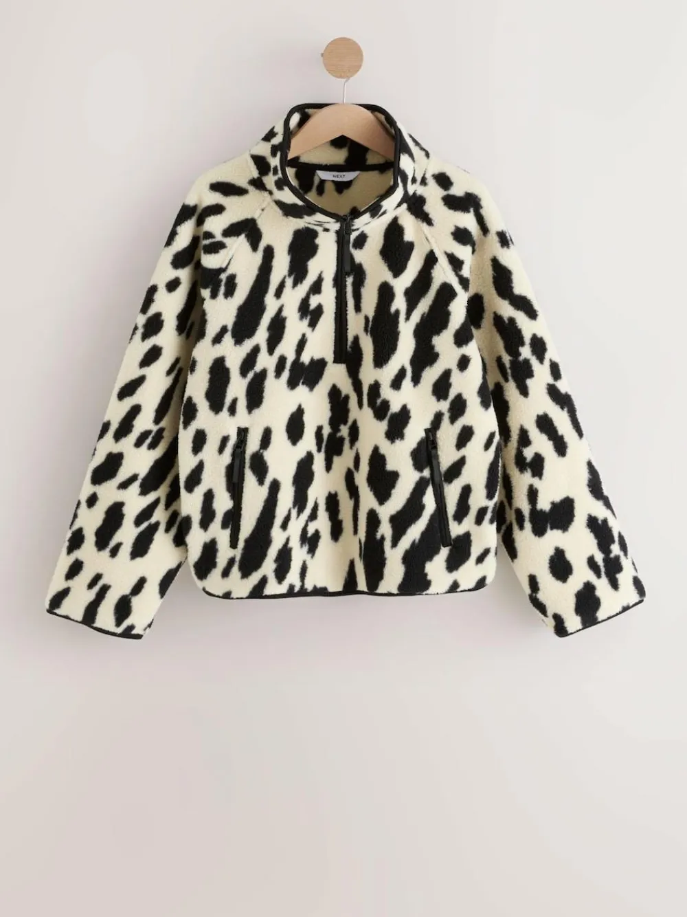 Clearance Next Active Printed Borg Jacket Animal Print