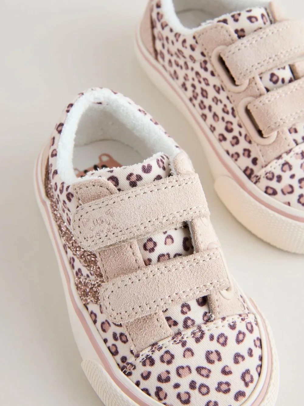 Next Standard Fit (F) Touch Fastening Trainers^ Sneakers|Sneakers