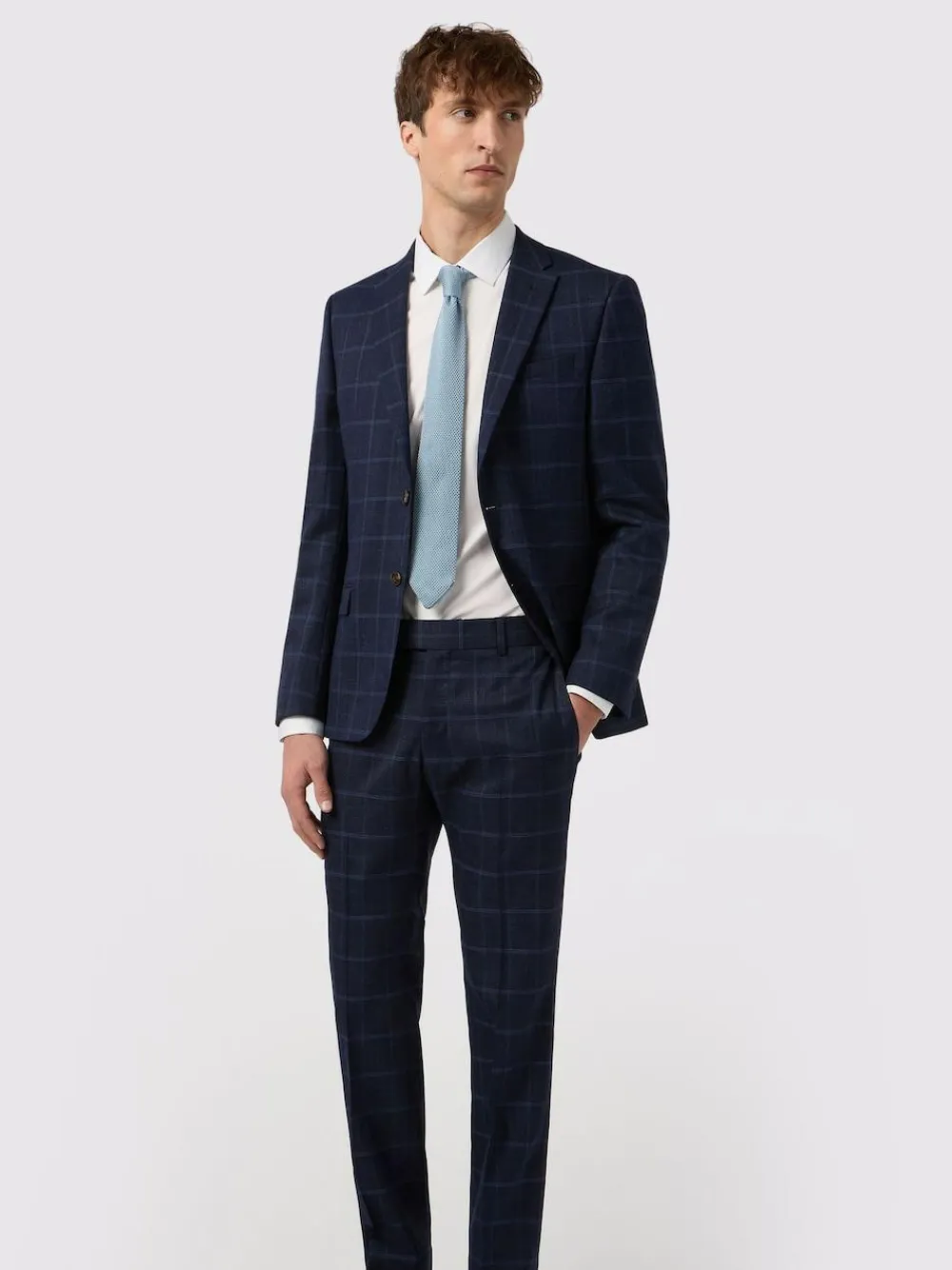 Online Antique Rogue Blue Check Jacket