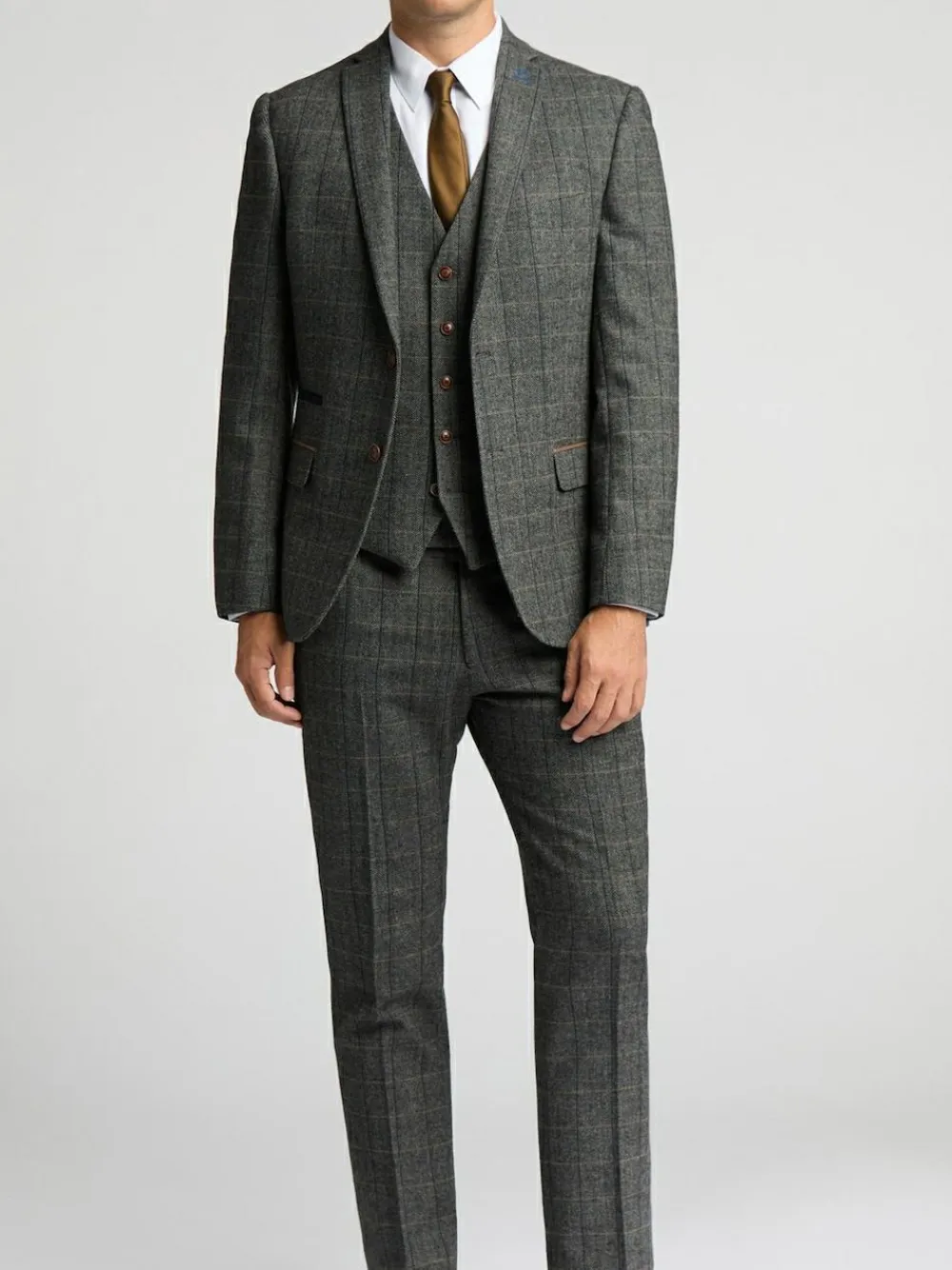 Outlet Antique Rogue Grey Emerson Herringbone Jacket