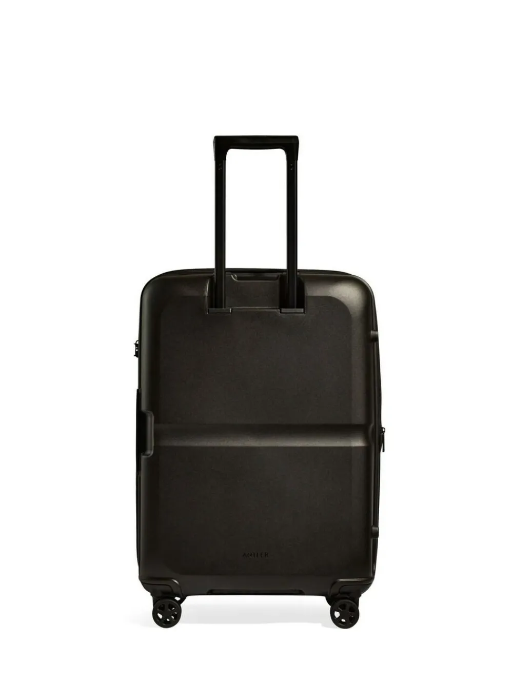 New Antler Medium in Single Stripe Luggage Bag Black