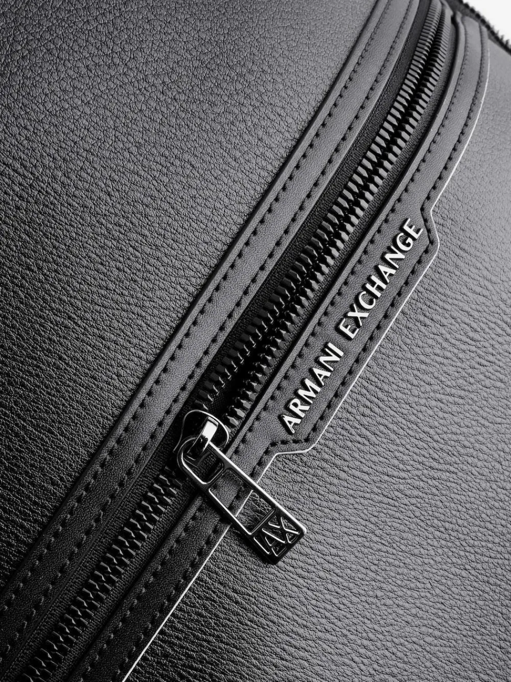 Discount Armani Exchange Logo Black Backpack