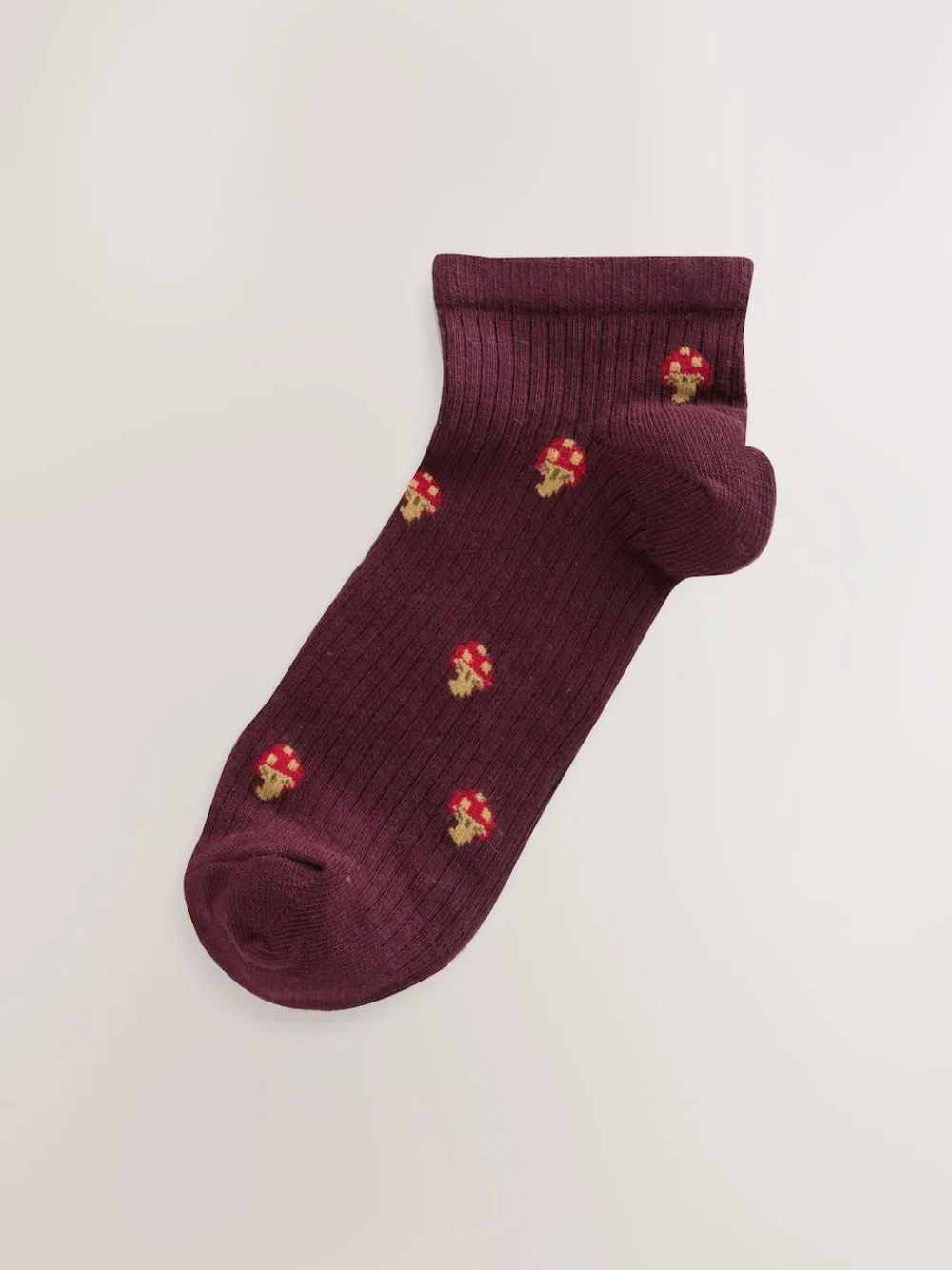 Next Autumn Animals Ditsy Trainers Socks 4 Pack