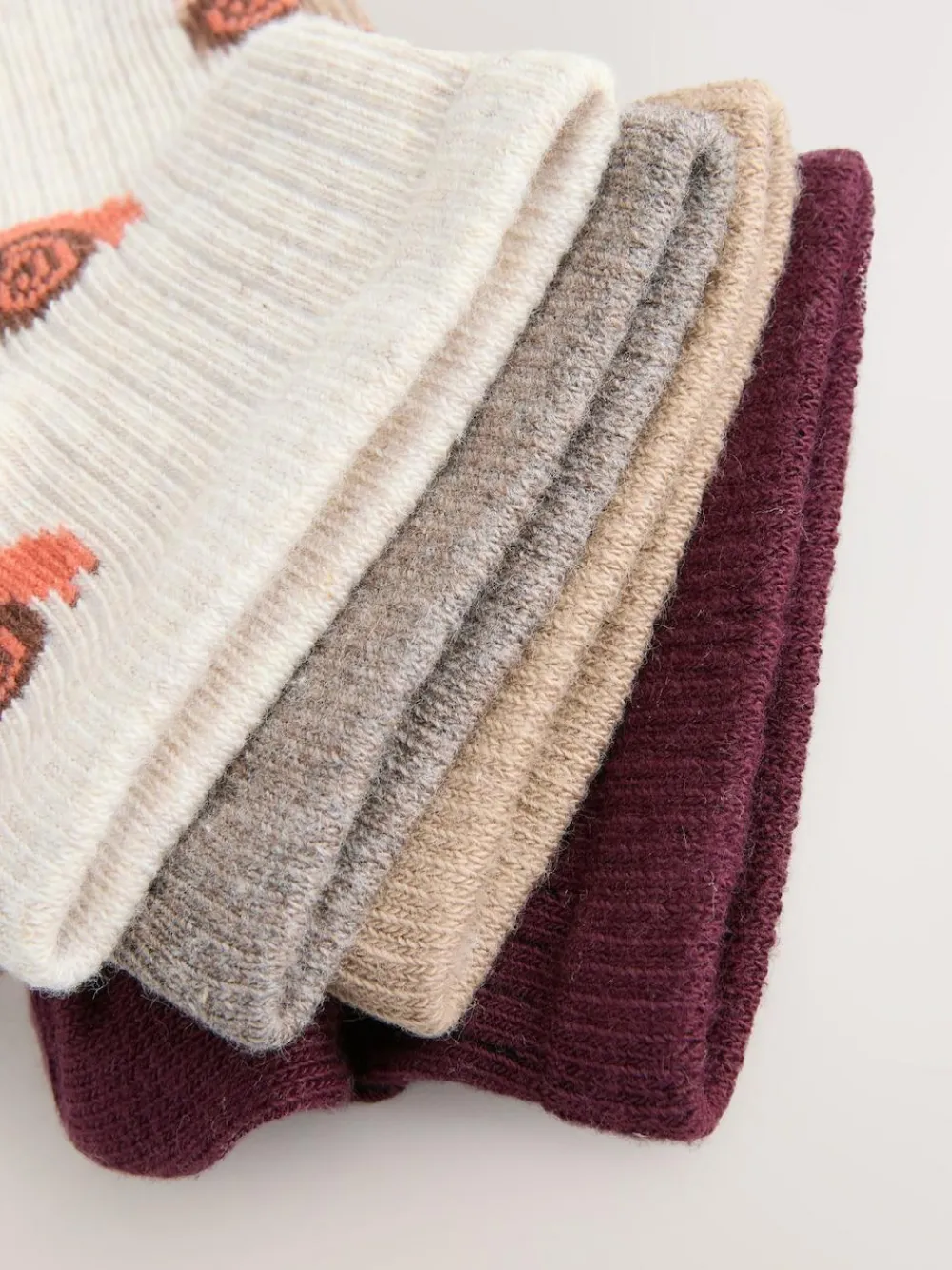 Next Autumn Animals Ditsy Trainers Socks 4 Pack