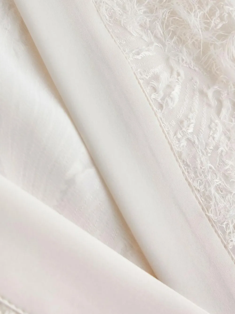 B by Ted Baker Feather Ivory Bridal Robe^Women Bathrobes|All Night & Lounge