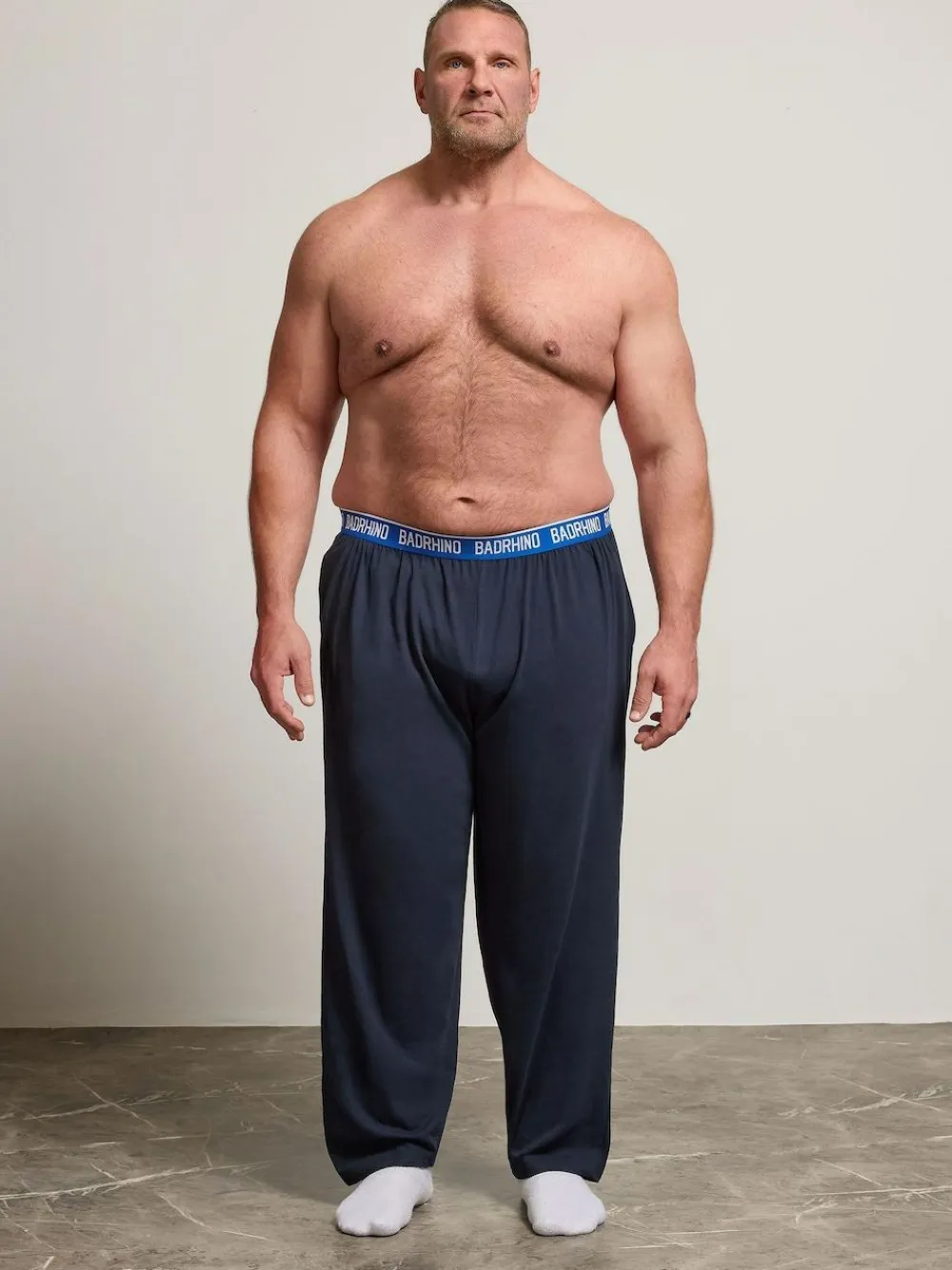 BadRhino Big & Tall Blue Lounge Trousers^ Loungewear