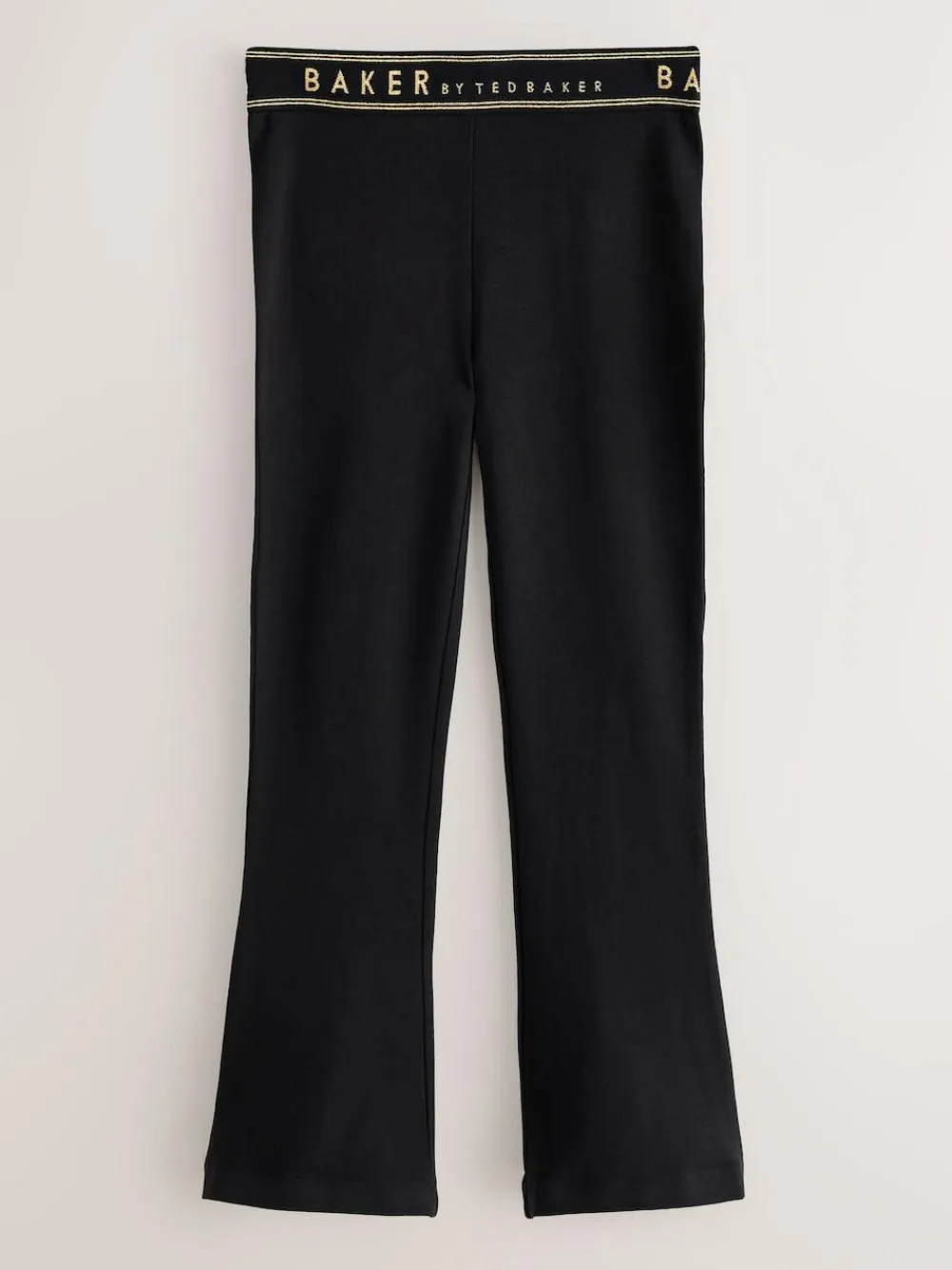 New Baker by Ted Baker 3 Pack Black/Pink Flares Leggings