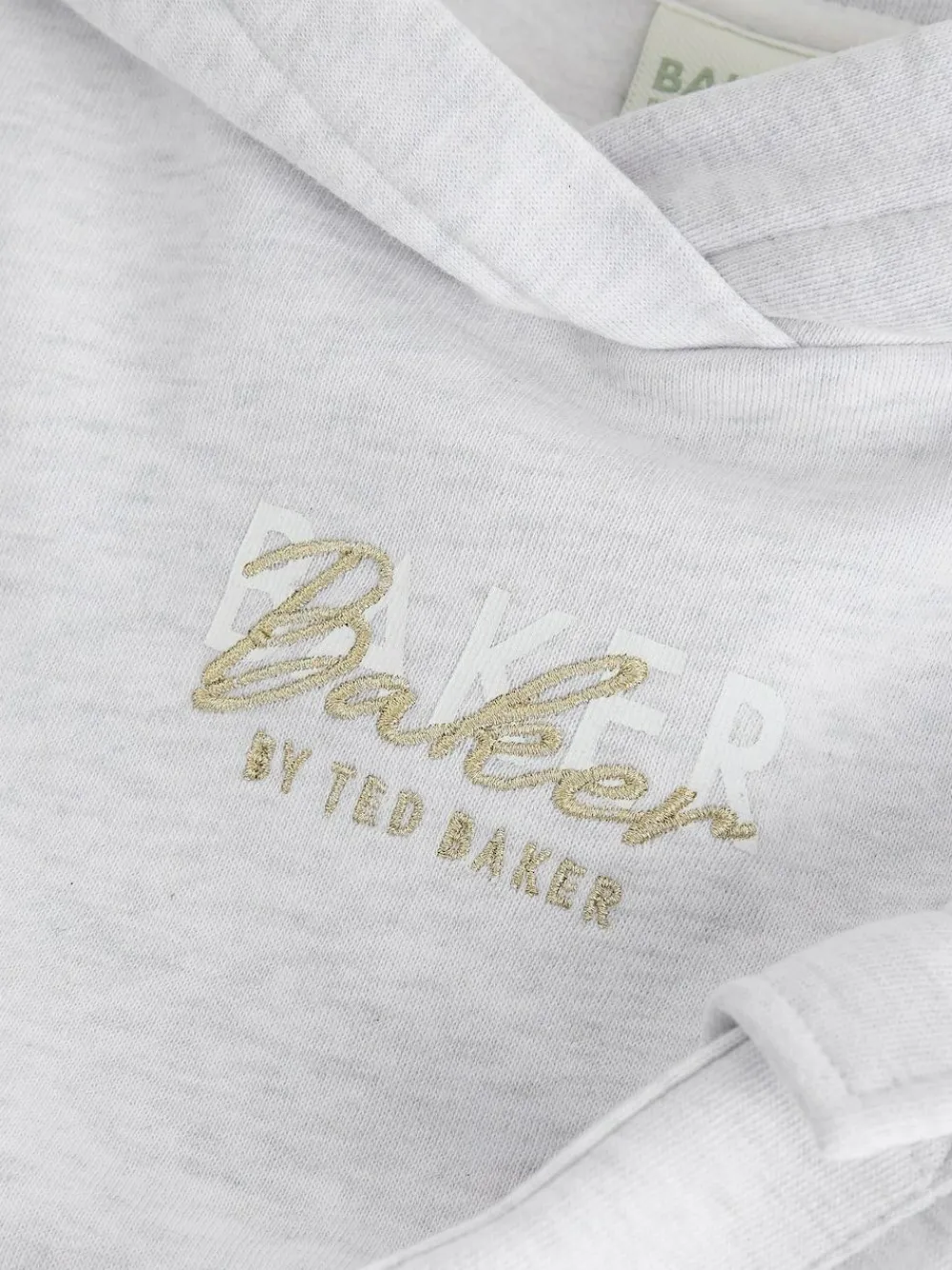 Baker by Ted Baker 2 Piece Grey Marl Graphic Hoodie & Cargo Joggers Set^ Sweatshirts & Hoodies|Sets & Coords
