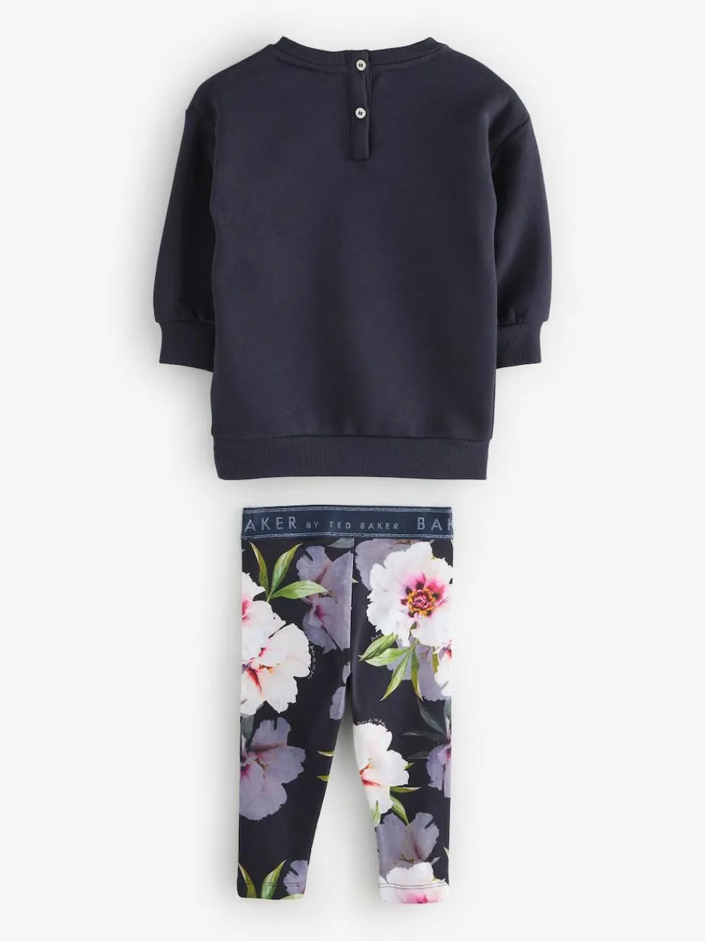 Baker by Ted Baker 2 Piece Longline Bow Sweat and Floral Leggings Set^ Sweatshirts & Hoodies